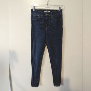 Levi's 720 High Rise Super Skinny Jeans size 27